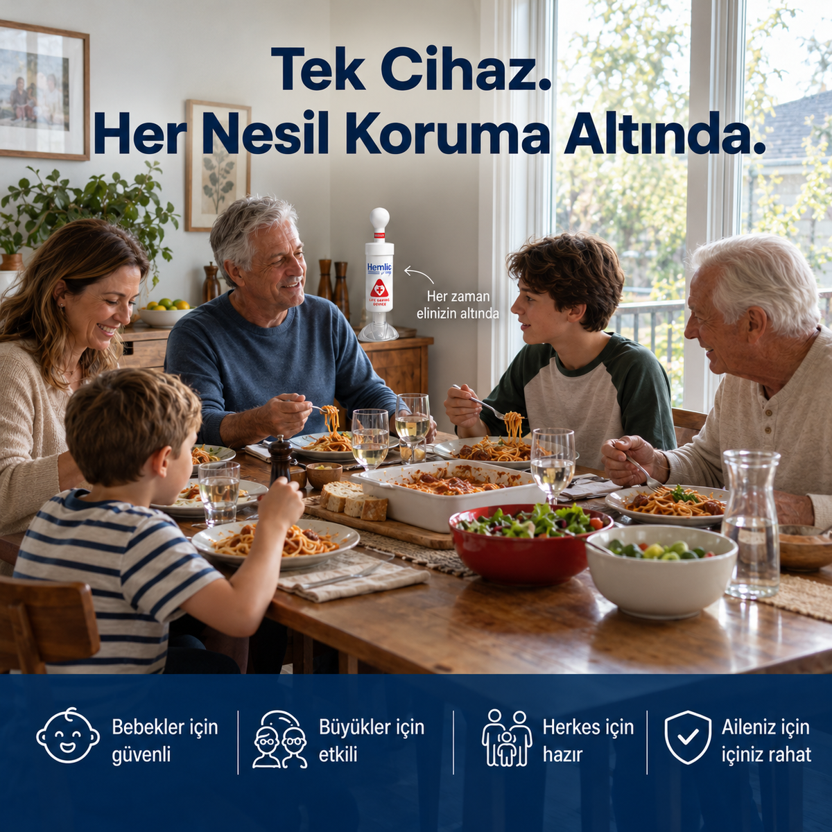 Hemlicsafe® Boğulma Önleyici Kurtarma Cihazı